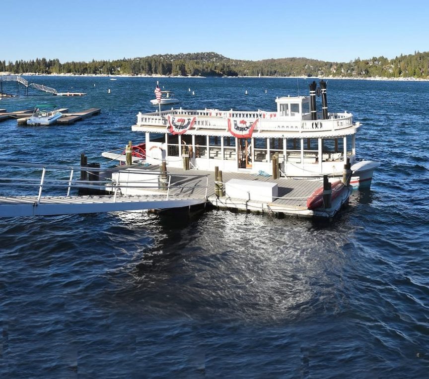 paddle boat tour on lake arrowhead california